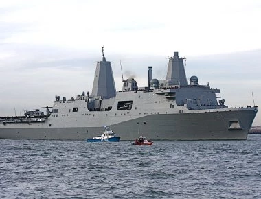 USS New York: Στην κυπριακή ΑΟΖ το πλοίο του αμερικανικού Ναυτικού που κατασκευάστηκε από ατσάλι των Δίδυμων Πύργων